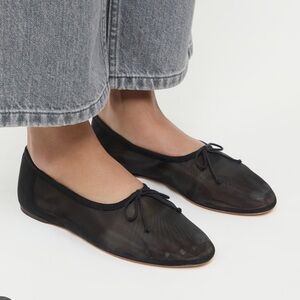 Loeffler Randall Landon Black Mesh Flats